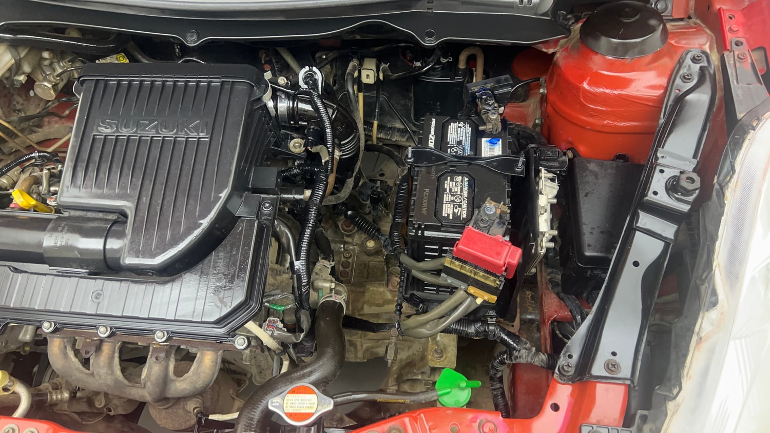 Used 2017 Maruti Suzuki Swift ZXi Petrol Manual engine ENGINE LEFT SIDE VIEW