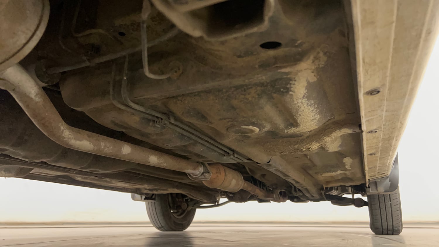 Used 2021 Maruti Suzuki Alto 800 LXi Petrol Manual extra REAR RIGHT UNDERBODY VIEW