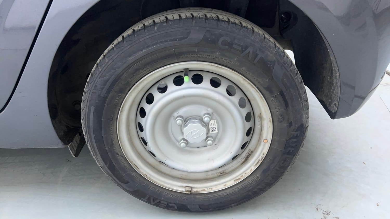 Used 2023 Hyundai Grand i10 Nios Era 1.2 Kappa VTVT Petrol Manual tyres LEFT REAR TYRE RIM VIEW