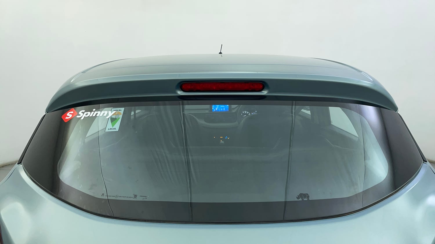Used 2023 Tata Punch Adventure Rhythm Pack MT Petrol Manual exterior BACK WINDSHIELD VIEW