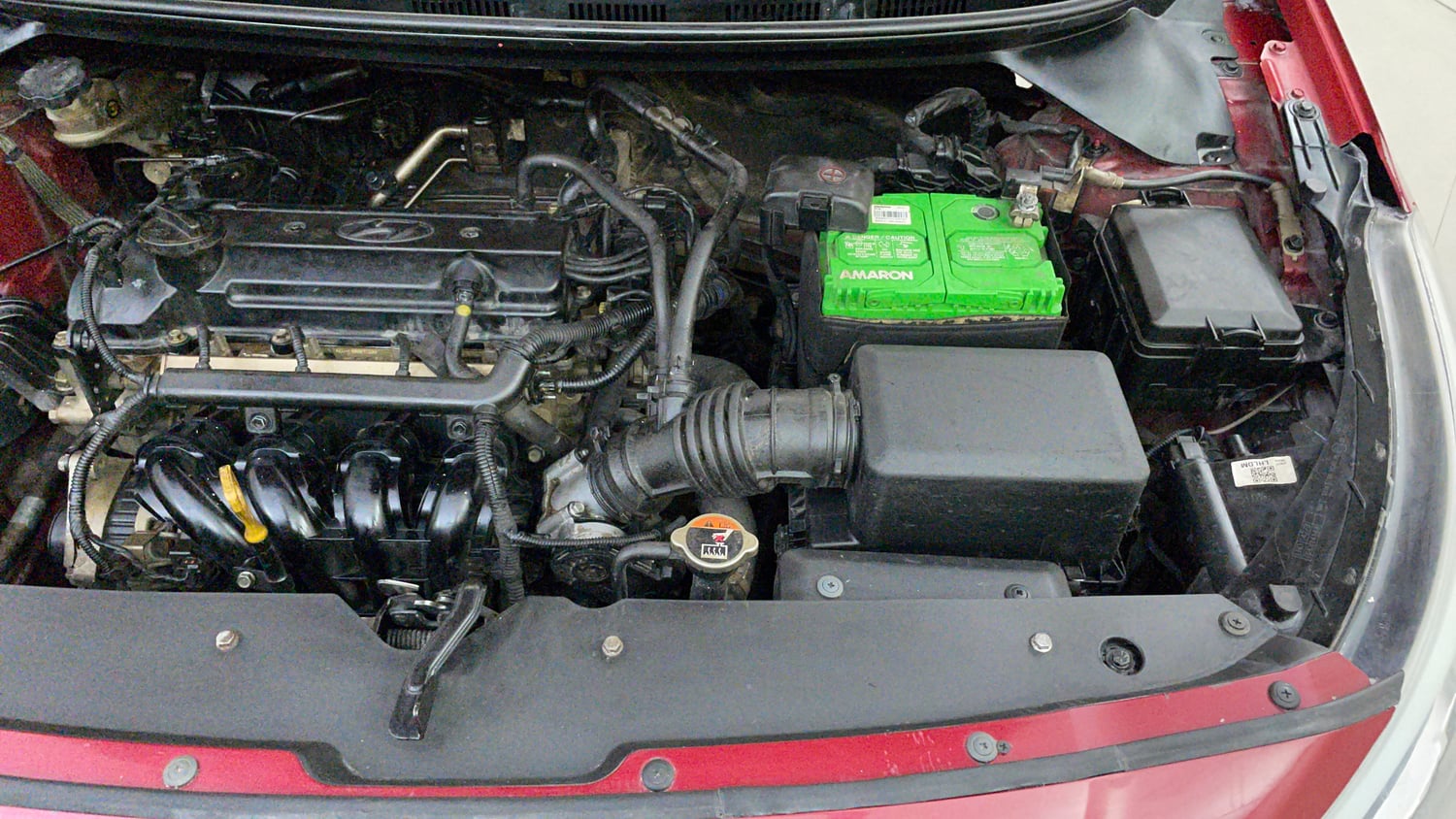 Used 2014 Hyundai Elite i20 Magna 1.2 Petrol Manual engine ENGINE LEFT SIDE VIEW