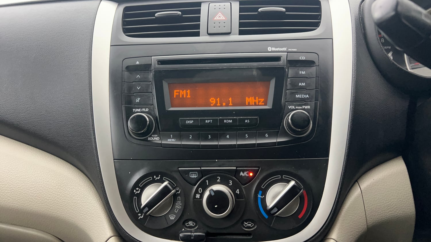 Used 2020 Maruti Suzuki Celerio ZXi Petrol Manual interior MUSIC SYSTEM & AC CONTROL VIEW