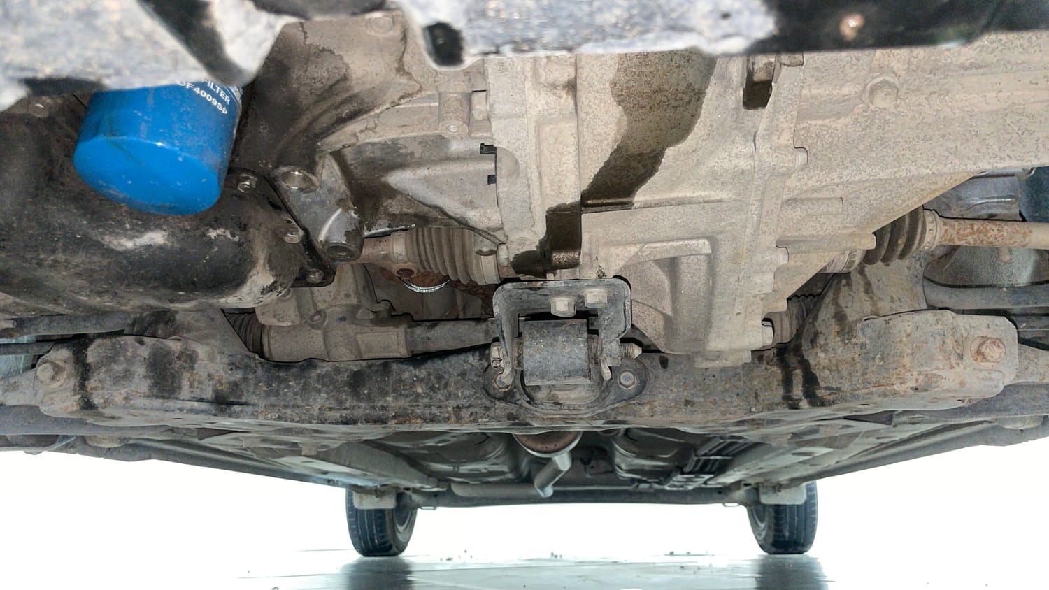 Used 2020 Hyundai Grand i10 Nios Sportz 1.2 Kappa VTVT Petrol Manual extra FRONT LEFT UNDERBODY VIEW