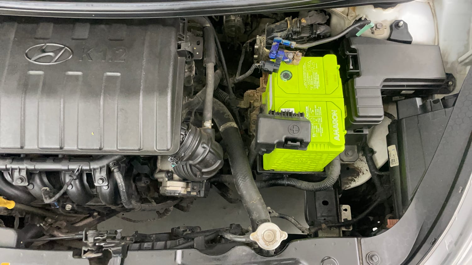 Used 2020 Hyundai Grand i10 Nios Sportz 1.2 Kappa VTVT Petrol Manual engine ENGINE LEFT SIDE VIEW