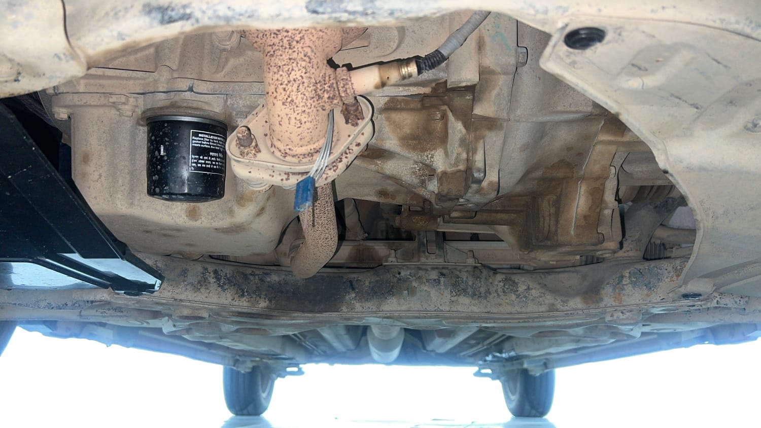 Used 2017 Maruti Suzuki Swift ZXi Petrol Manual extra FRONT LEFT UNDERBODY VIEW