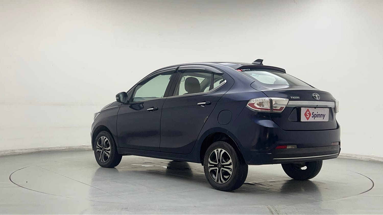Used 2022 Tata Tigor XZ Plus CNG Cng Manual exterior LEFT REAR CORNER VIEW