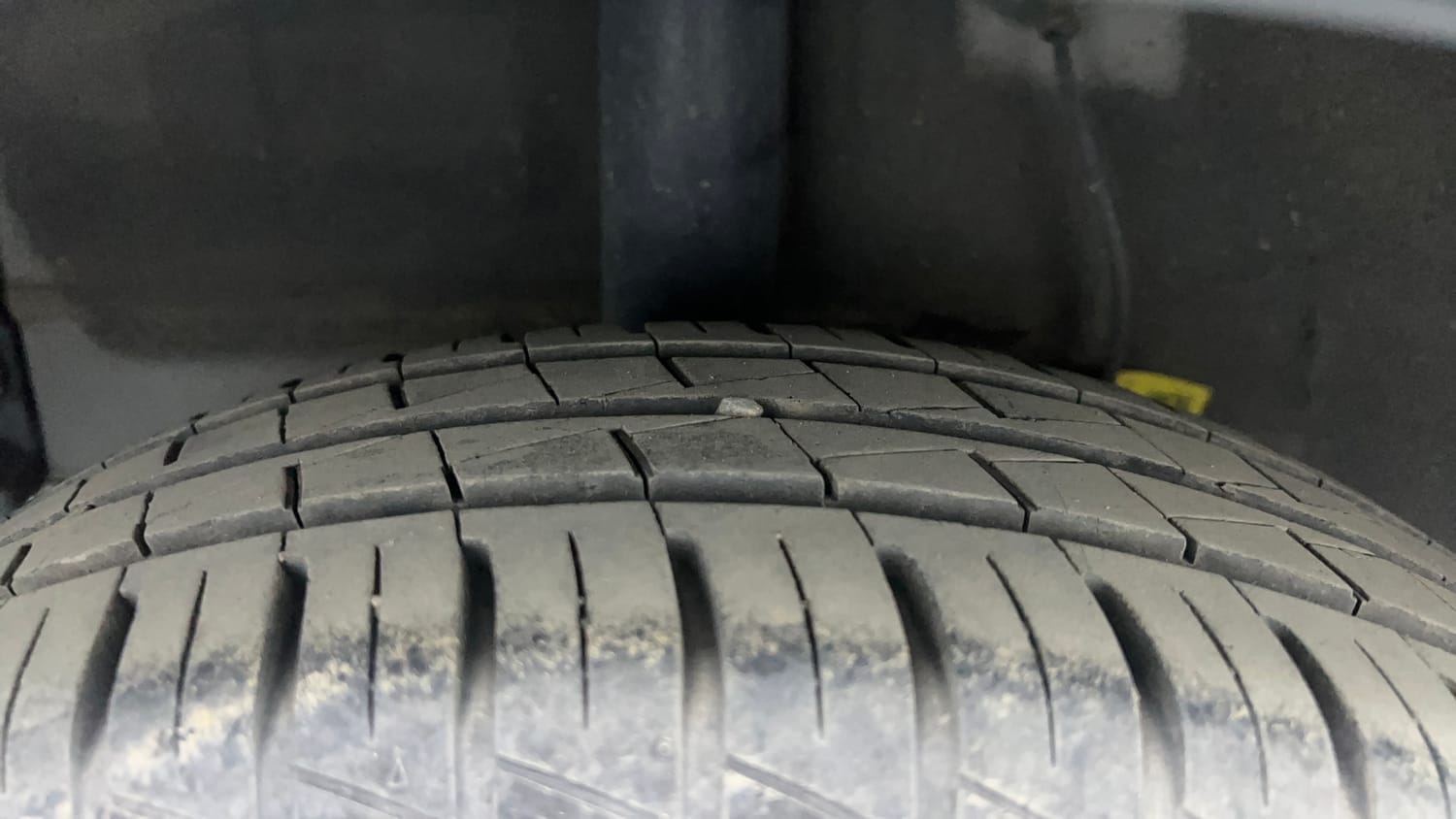 Used 2023 Hyundai Grand i10 Nios Era 1.2 Kappa VTVT Petrol Manual tyres RIGHT REAR TYRE TREAD VIEW