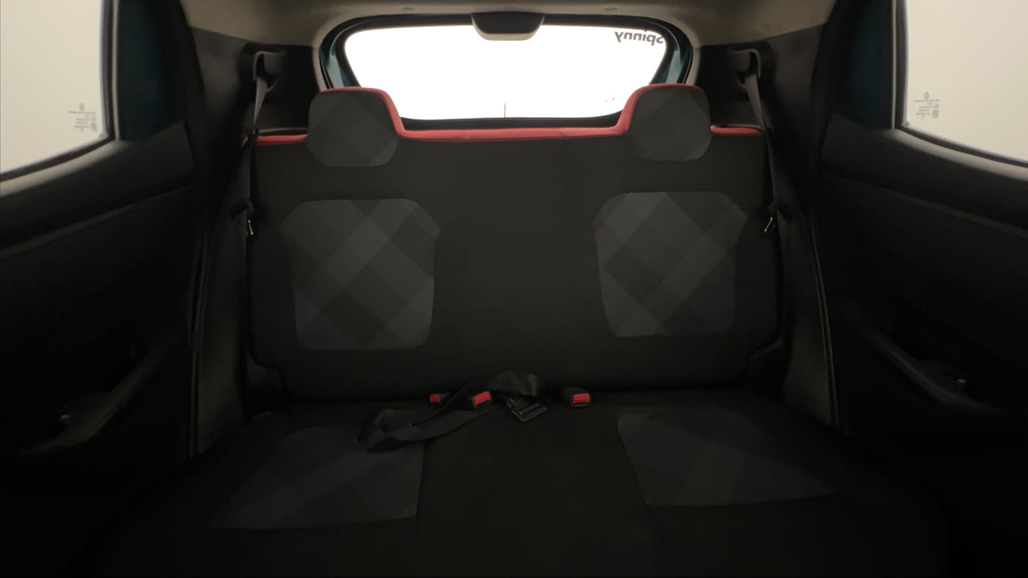Used 2021 Renault Kwid RXT 1.0 AMT Opt Petrol Automatic interior REAR SEAT CONDITION VIEW