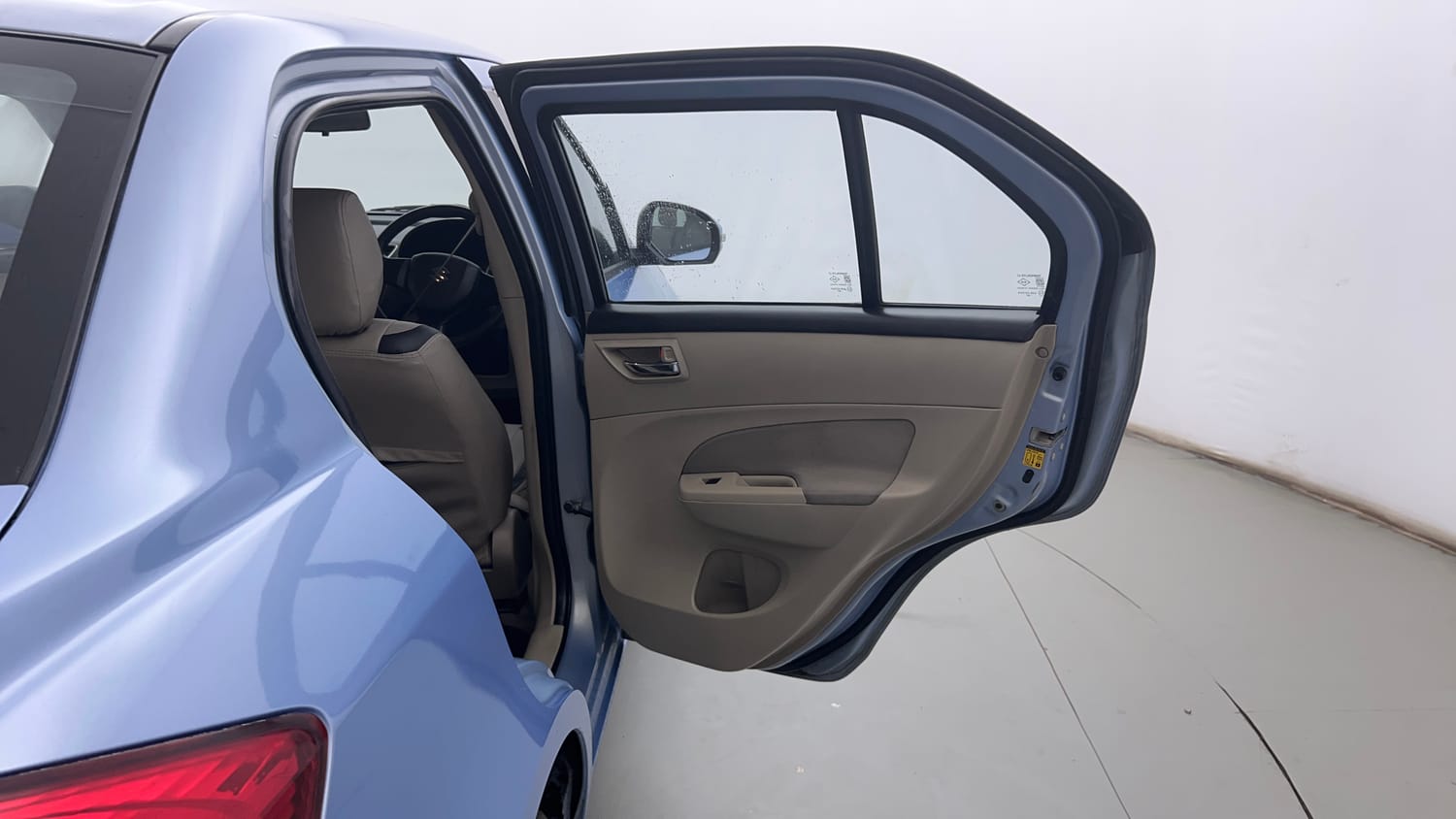 Used 2015 Maruti Suzuki Swift Dzire VXI Petrol Manual interior RIGHT REAR DOOR OPEN VIEW