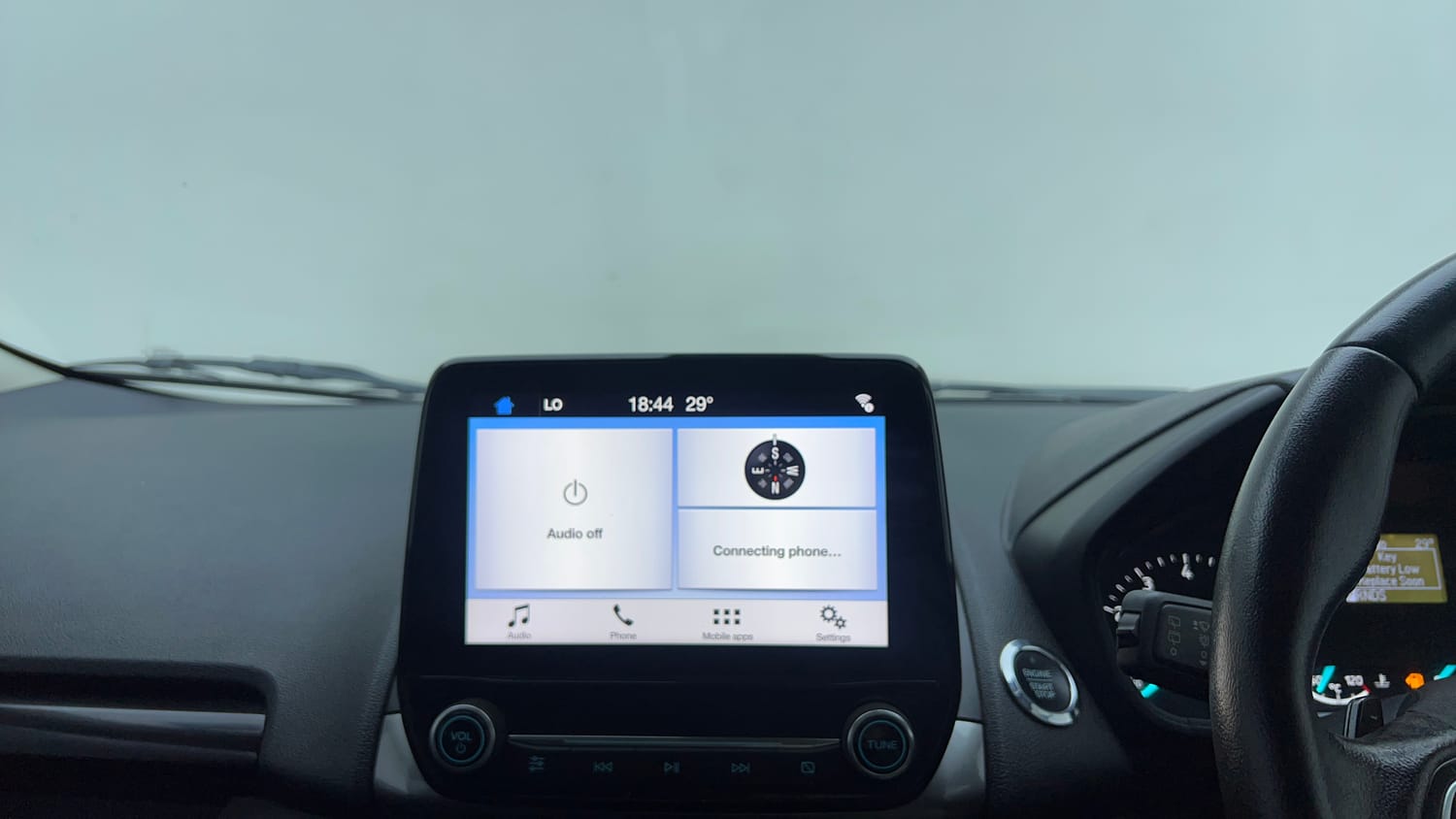 Used 2019 Ford EcoSport Titanium + 1.5L Ti-VCT AT Petrol Automatic top_features Touch screen infotainment system