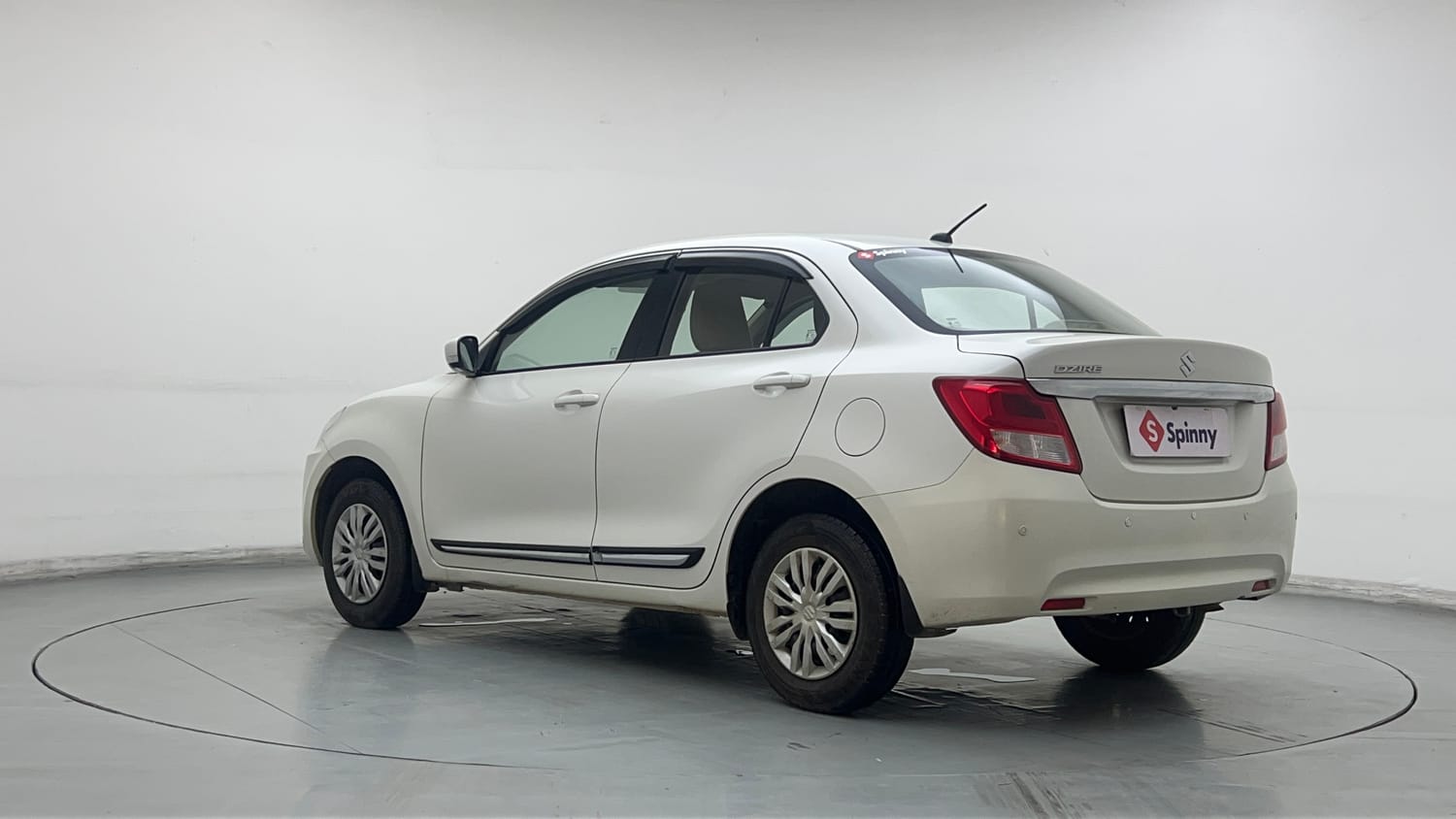 Used 2019 Maruti Suzuki Dzire VXi Petrol Manual exterior LEFT REAR CORNER VIEW