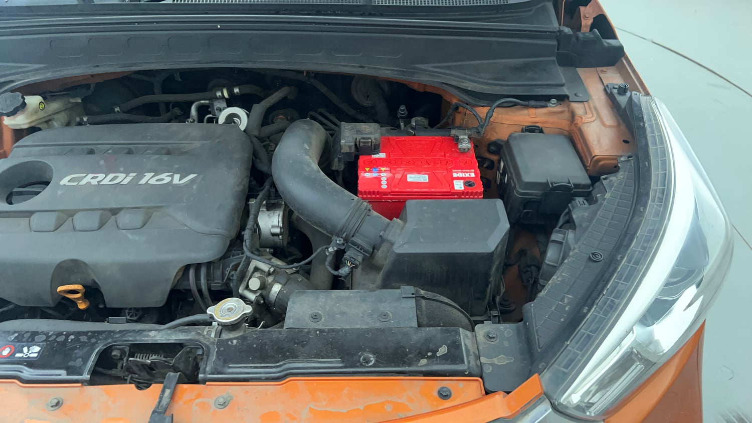 Used 2018 Hyundai Creta SX 1.6 CRDi (O) Diesel Manual engine ENGINE LEFT SIDE VIEW