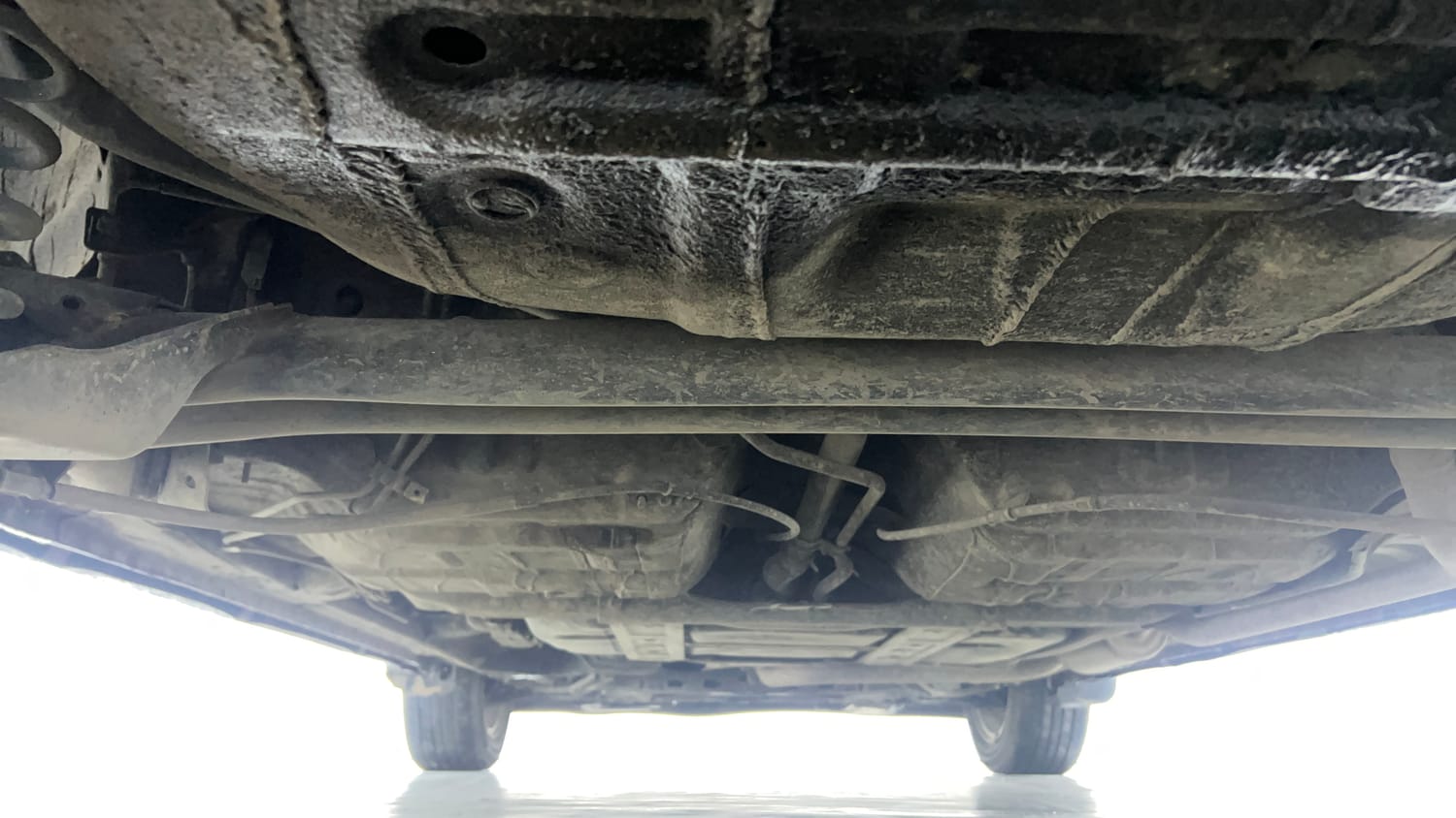 Used 2018 Honda WR-V VX MT Petrol Petrol Manual extra REAR UNDERBODY VIEW (TAKEN FROM REAR)