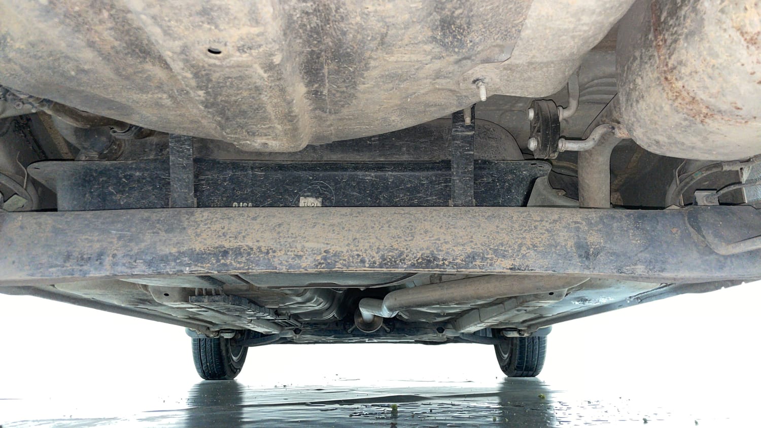 Used 2020 Hyundai Grand i10 Nios Sportz 1.2 Kappa VTVT Petrol Manual extra REAR UNDERBODY VIEW (TAKEN FROM REAR)