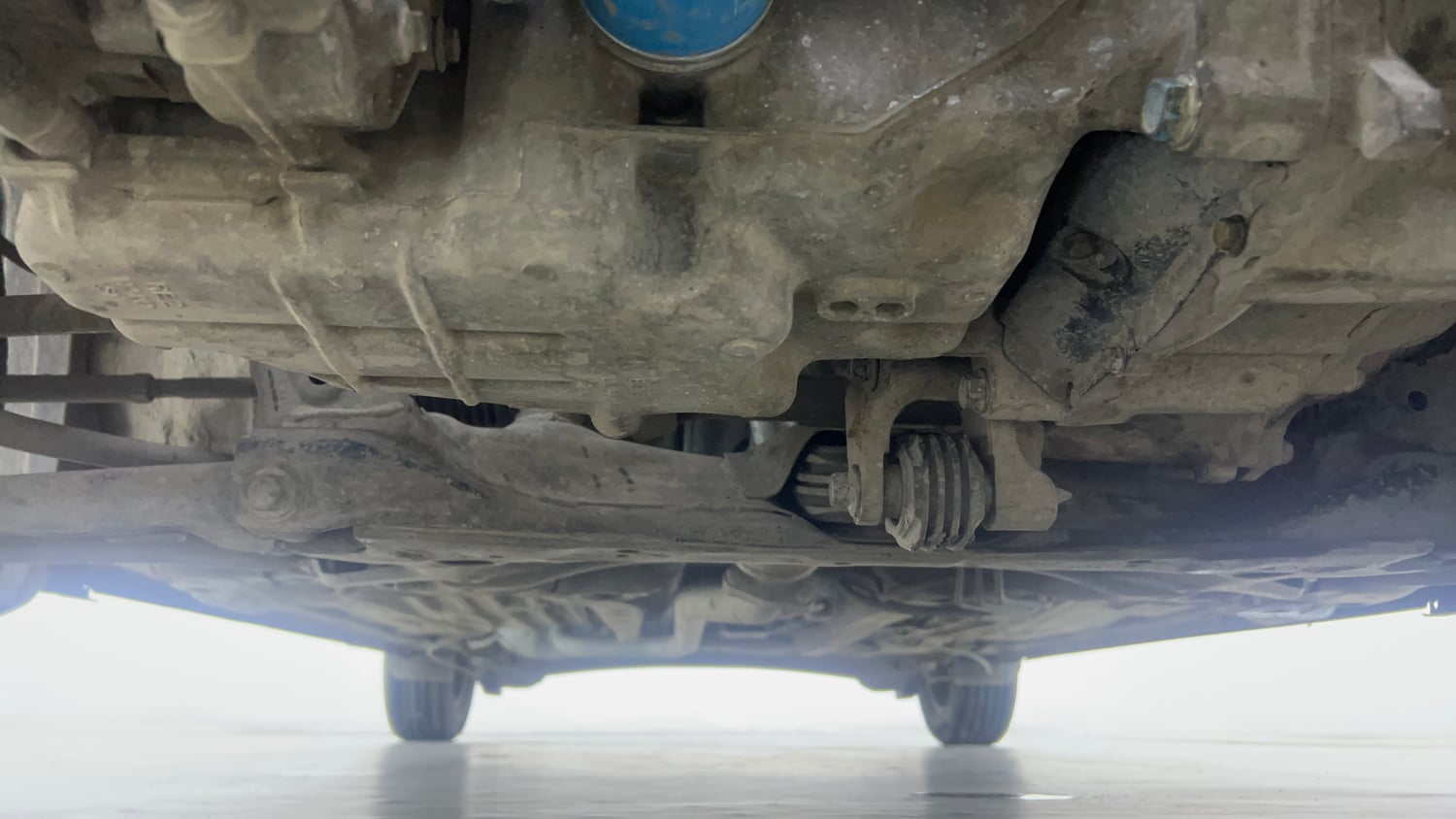 Used 2019 Honda Amaze 1.2 S MT Petrol Petrol Manual extra FRONT LEFT UNDERBODY VIEW