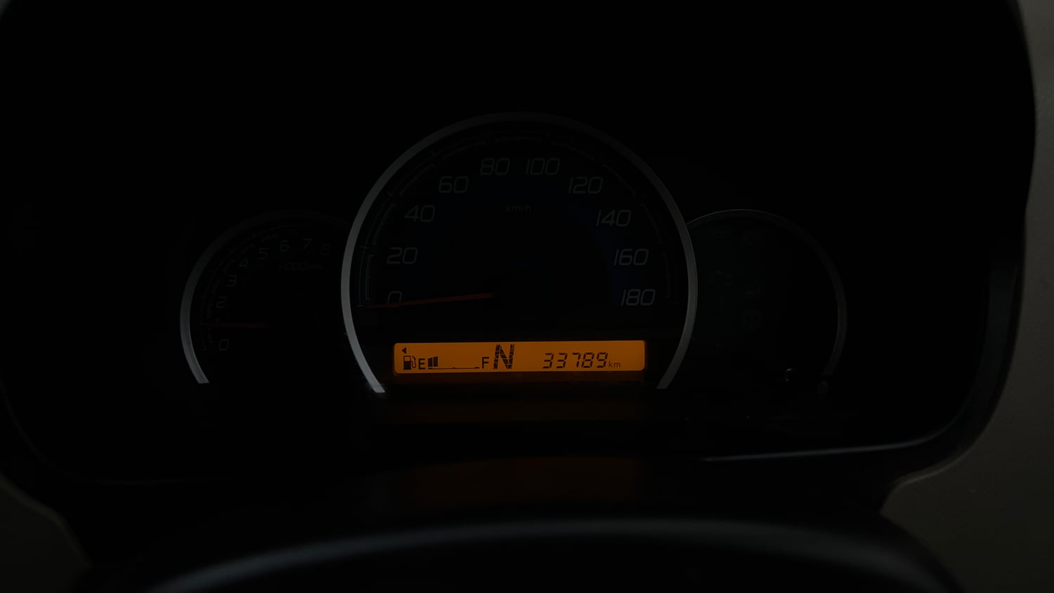Used 2017 Maruti Suzuki Wagon R 1.0 VXI AMT Petrol Automatic interior CLUSTERMETER VIEW