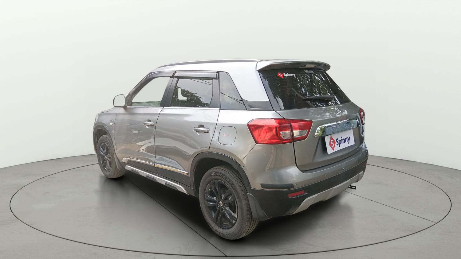 Used 2019 Maruti Suzuki Vitara Brezza [2016-2020] ZDi Diesel Manual exterior LEFT REAR CORNER VIEW