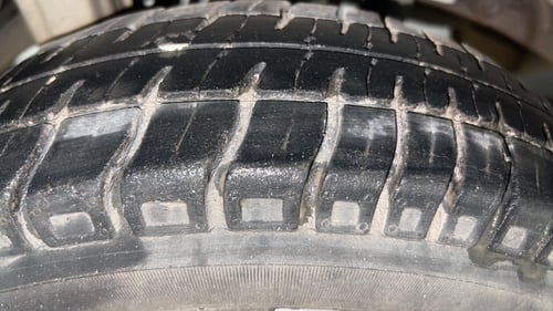 Used 2014 Maruti Suzuki Alto 800 Lxi Petrol Manual tyres RIGHT REAR TYRE TREAD VIEW