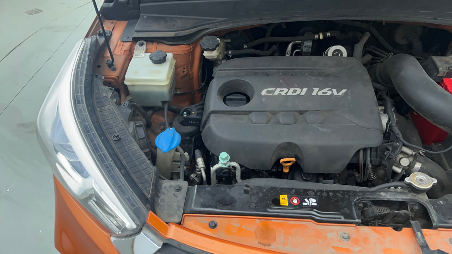 Used 2018 Hyundai Creta SX 1.6 CRDi (O) Diesel Manual engine ENGINE RIGHT SIDE VIEW