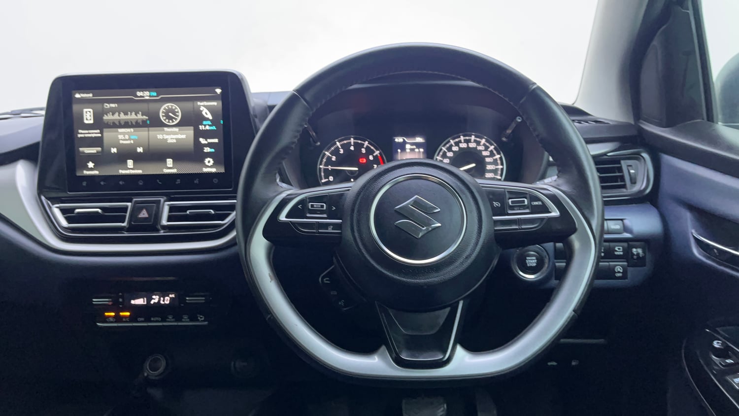 Used 2023 Maruti Suzuki Baleno Alpha AGS Petrol Automatic interior STEERING VIEW