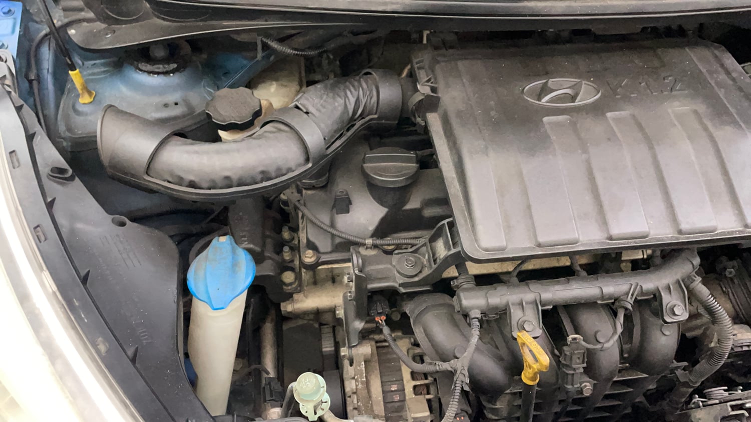 Used 2018 Hyundai Grand i10 Magna AT 1.2 Kappa VTVT Petrol Automatic engine ENGINE RIGHT SIDE VIEW