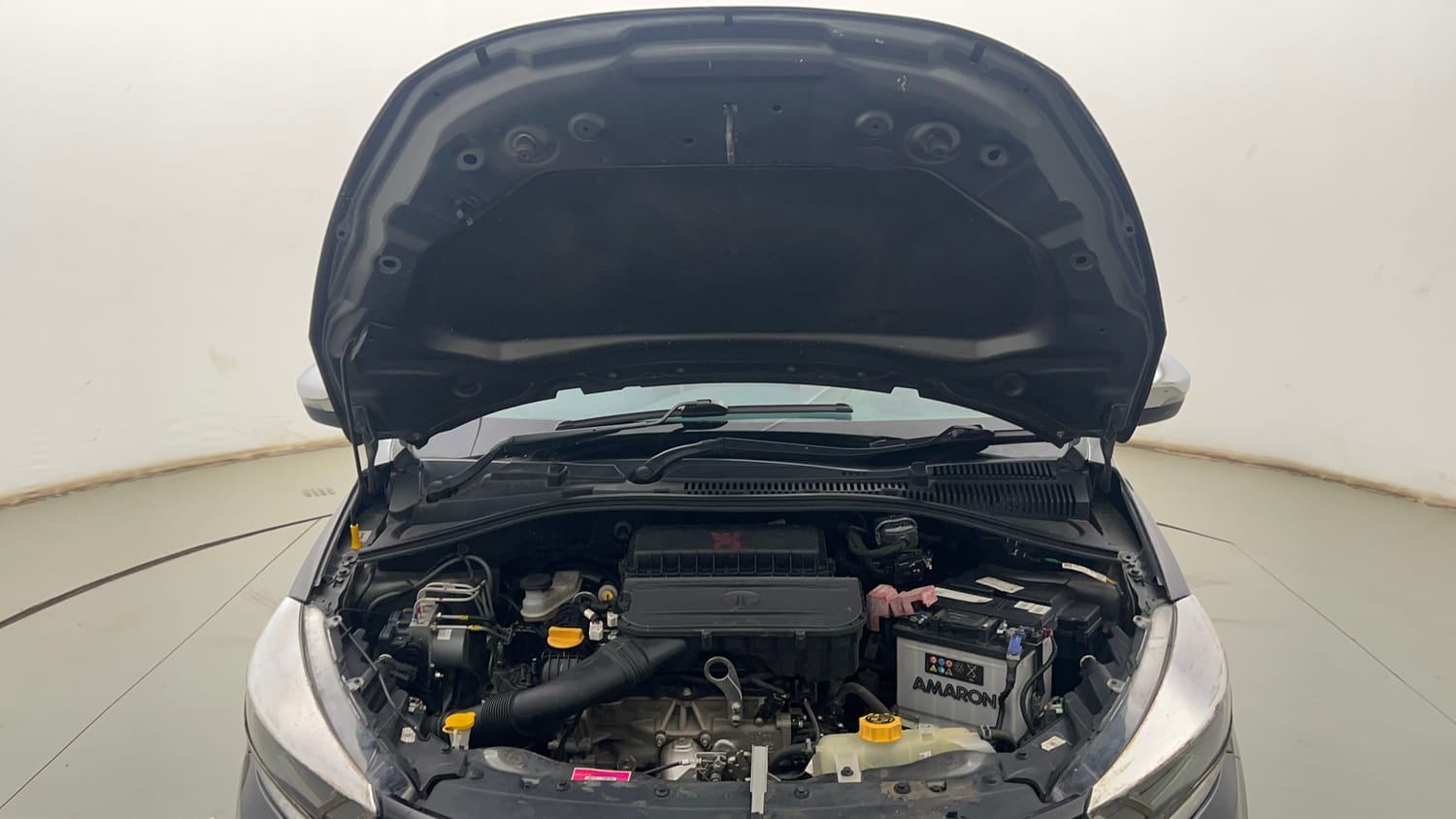 Used 2025 Tata Tiago XZ Plus Petrol Manual engine ENGINE & BONNET OPEN FRONT VIEW