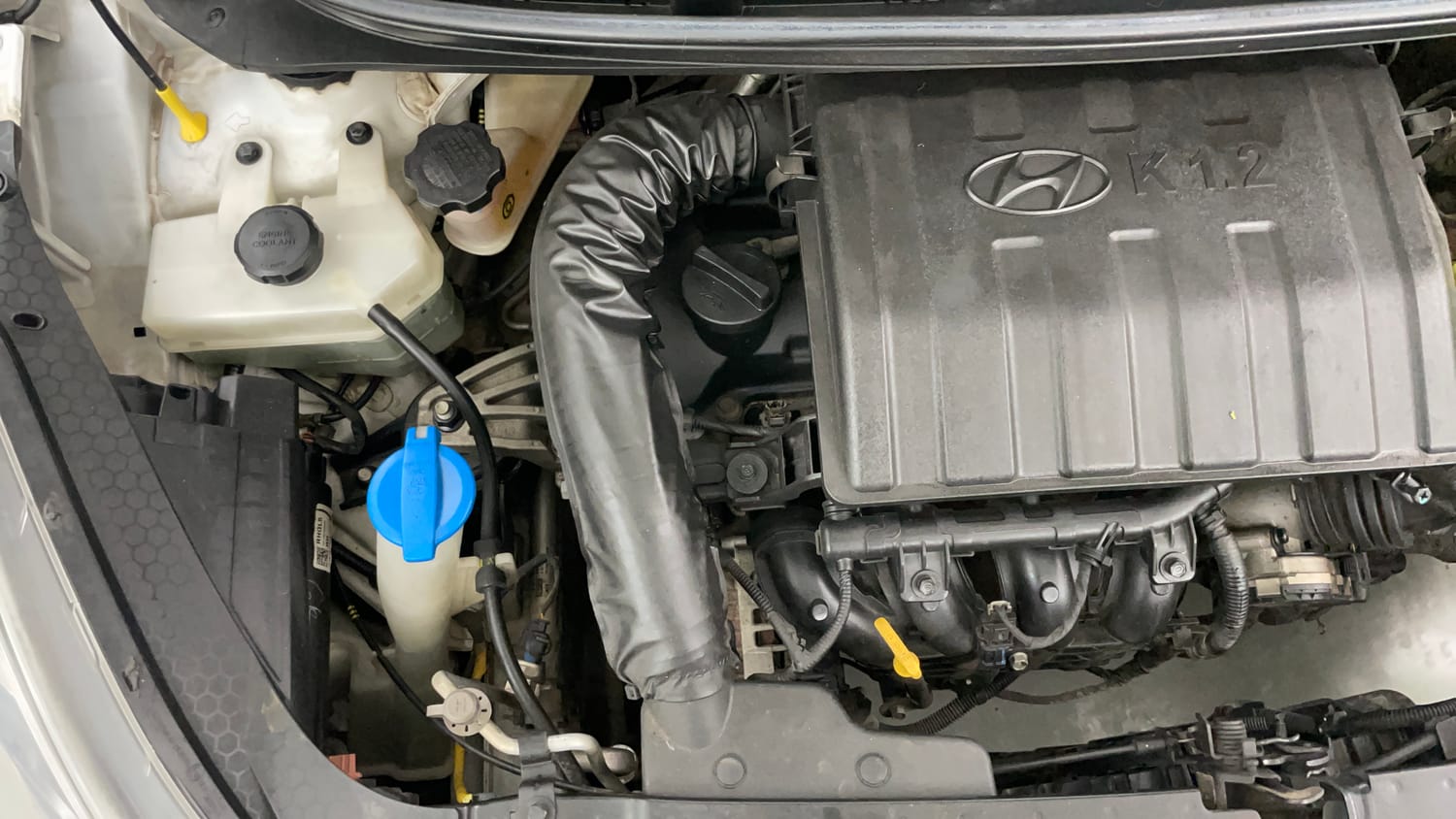 Used 2020 Hyundai Grand i10 Nios Sportz 1.2 Kappa VTVT Petrol Manual engine ENGINE RIGHT SIDE VIEW