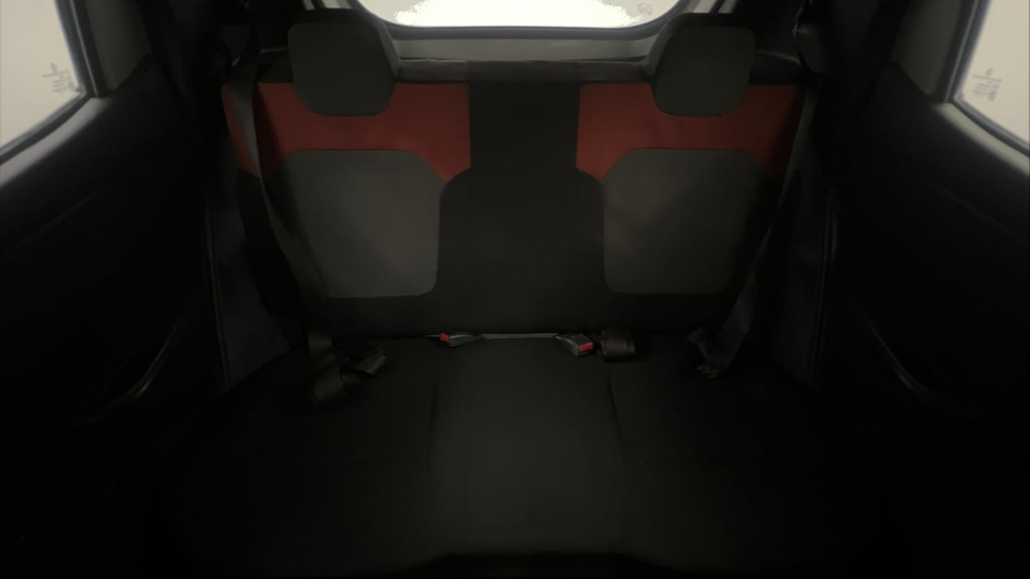 Used 2016 Renault Kwid RXT Petrol Manual interior REAR SEAT CONDITION VIEW