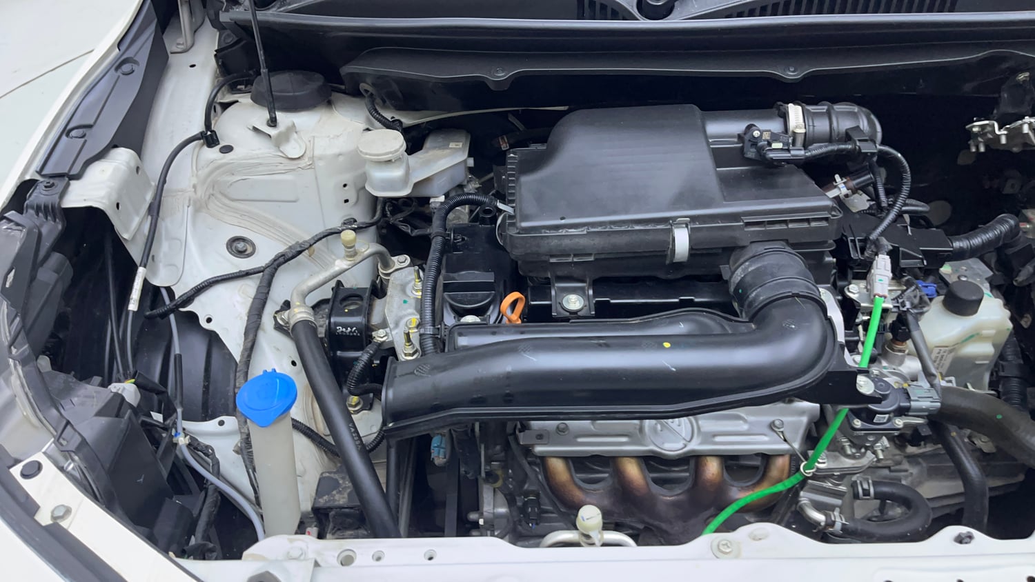 Used 2023 Maruti Suzuki Baleno Alpha AGS Petrol Automatic engine ENGINE RIGHT SIDE VIEW