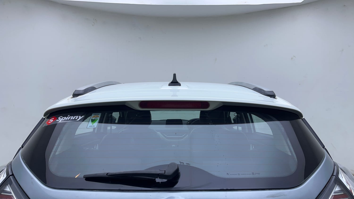 Used 2021 Tata Nexon XZ Plus Diesel Diesel Manual exterior BACK WINDSHIELD VIEW
