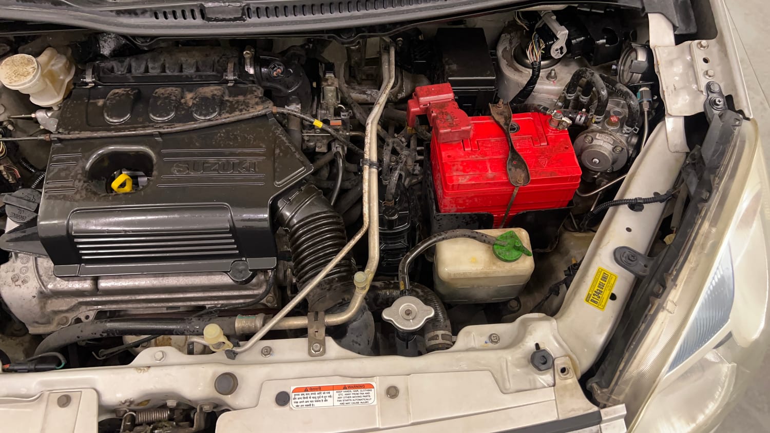 Used 2014 Maruti Suzuki Wagon R LXI CNG Cng Manual engine ENGINE LEFT SIDE VIEW