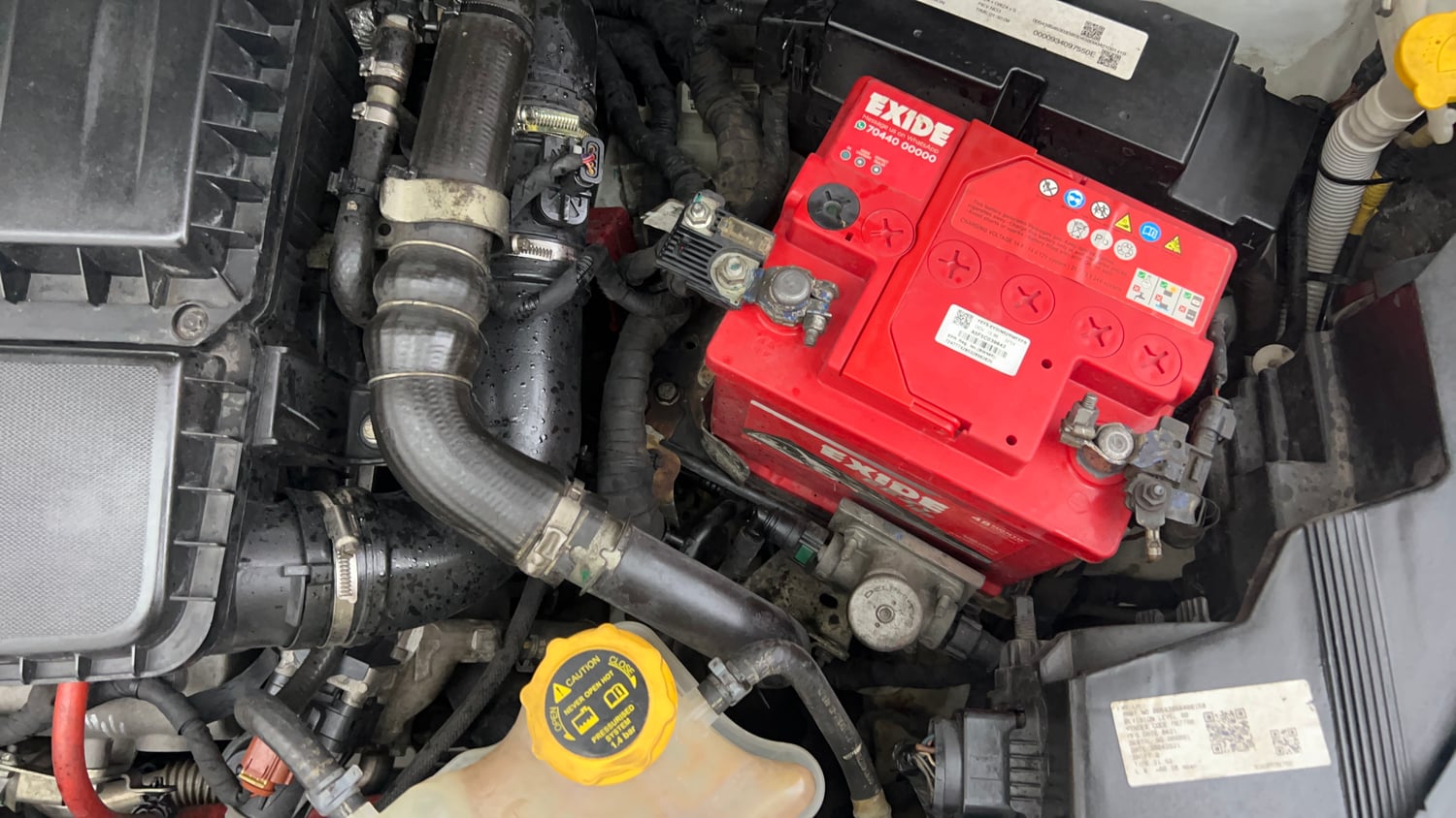 Used 2021 Tata Nexon XZA Plus (O) Diesel Diesel Automatic engine ENGINE LEFT SIDE VIEW