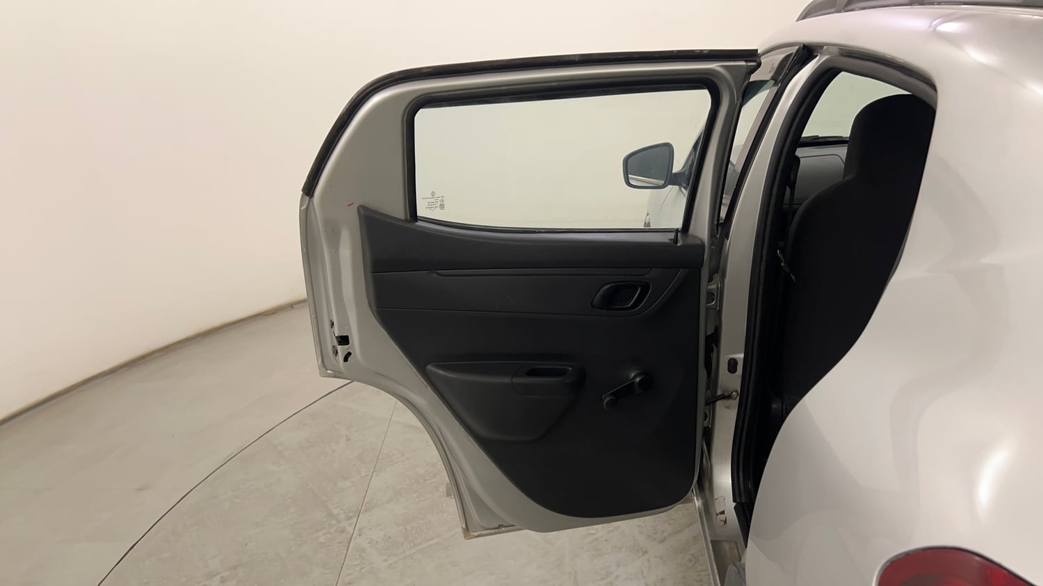 Used 2016 Renault Kwid RXT Petrol Manual interior LEFT REAR DOOR OPEN VIEW
