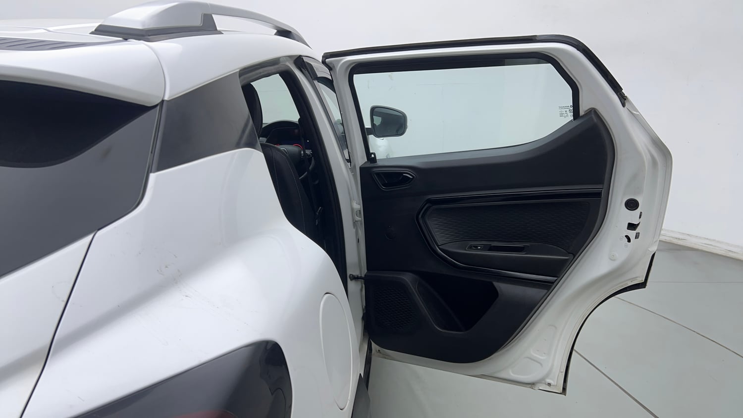 Used 2022 Renault Kiger RXZ Turbo CVT Petrol Automatic interior RIGHT REAR DOOR OPEN VIEW