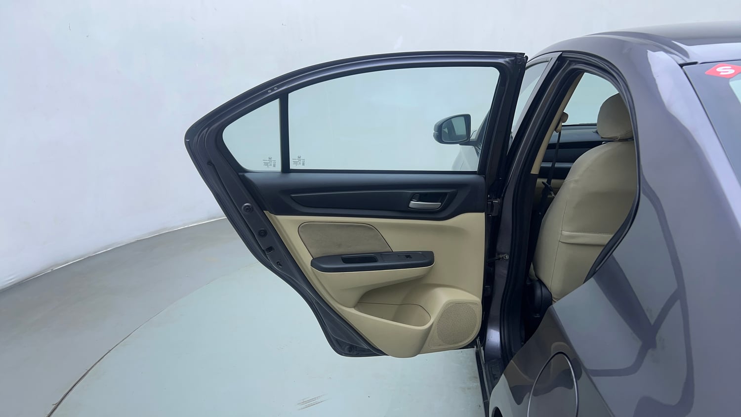 Used 2019 Honda Amaze 1.2 S MT Petrol Petrol Manual interior LEFT REAR DOOR OPEN VIEW