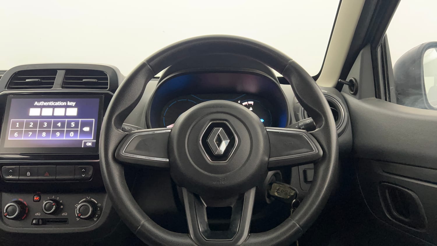 Used 2021 Renault Kwid RXT 1.0 AMT Opt Petrol Automatic interior STEERING VIEW
