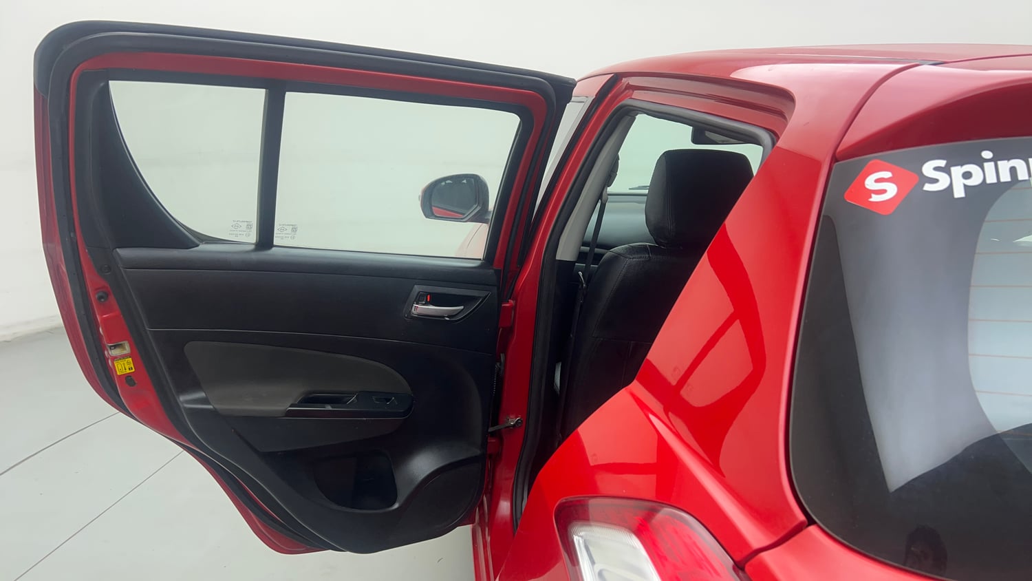Used 2017 Maruti Suzuki Swift ZXi Petrol Manual interior LEFT REAR DOOR OPEN VIEW