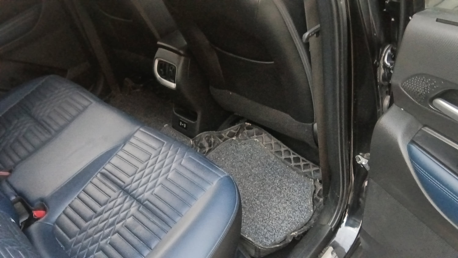 Used 2025 Kia Sonet HTK Plus (O) 1.2 Petrol MT Petrol Manual interior RIGHT SIDE REAR DOOR CABIN VIEW