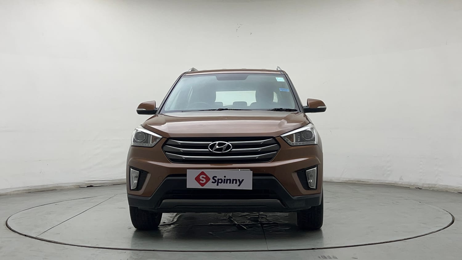 Used 2017 Hyundai Creta 1.6 SX Plus AT Petrol Petrol Automatic exterior FRONT VIEW