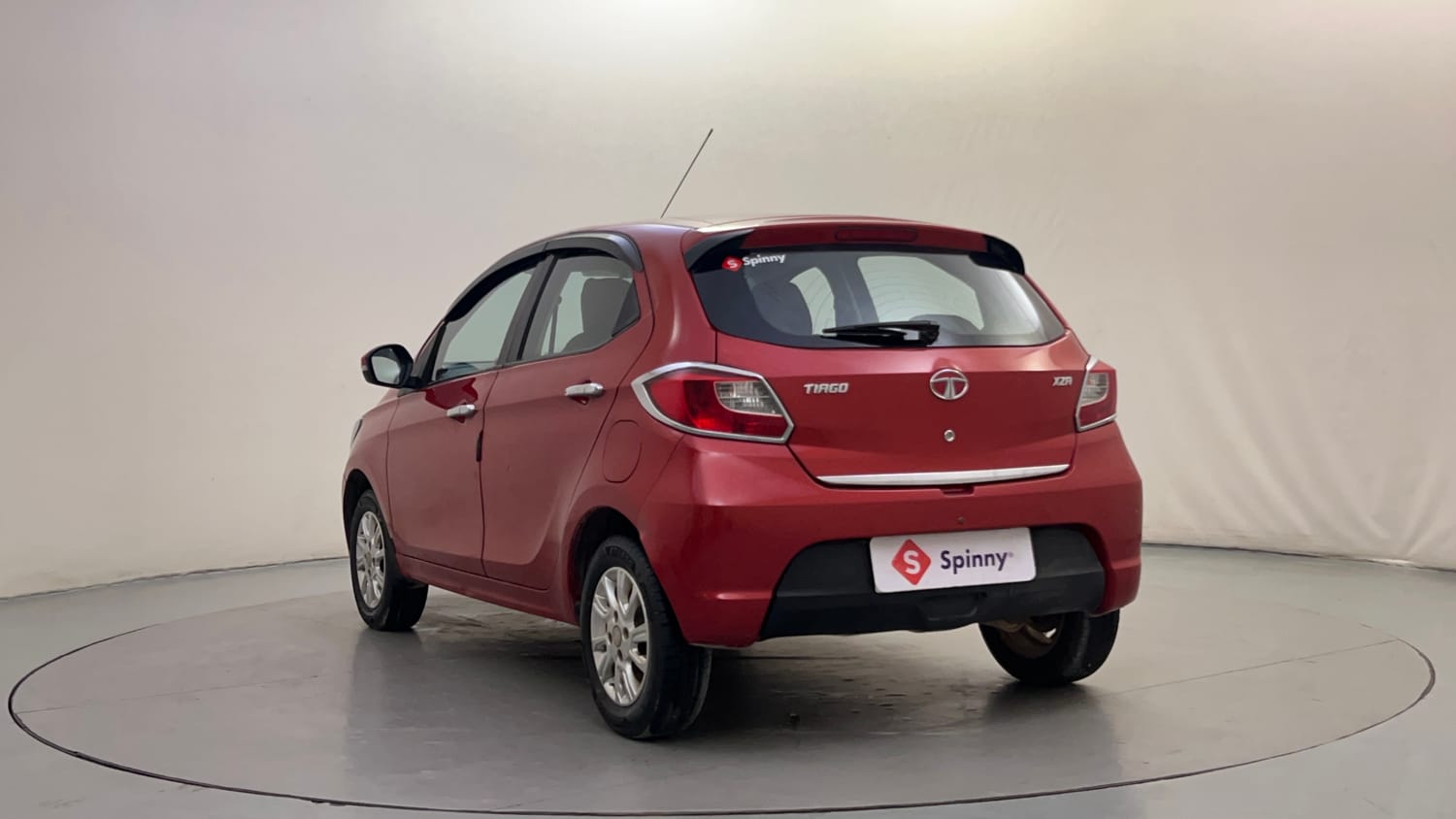 Used 2018 Tata Tiago Revotron XZA Petrol Automatic exterior LEFT REAR CORNER VIEW