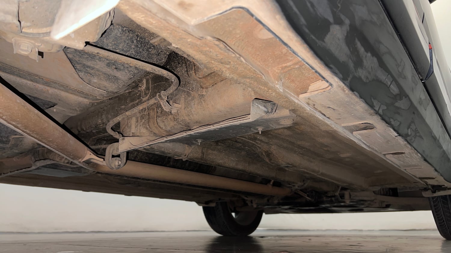 Used 2021 Kia Seltos X Line 1.5 Diesel AT Diesel Automatic extra REAR RIGHT UNDERBODY VIEW
