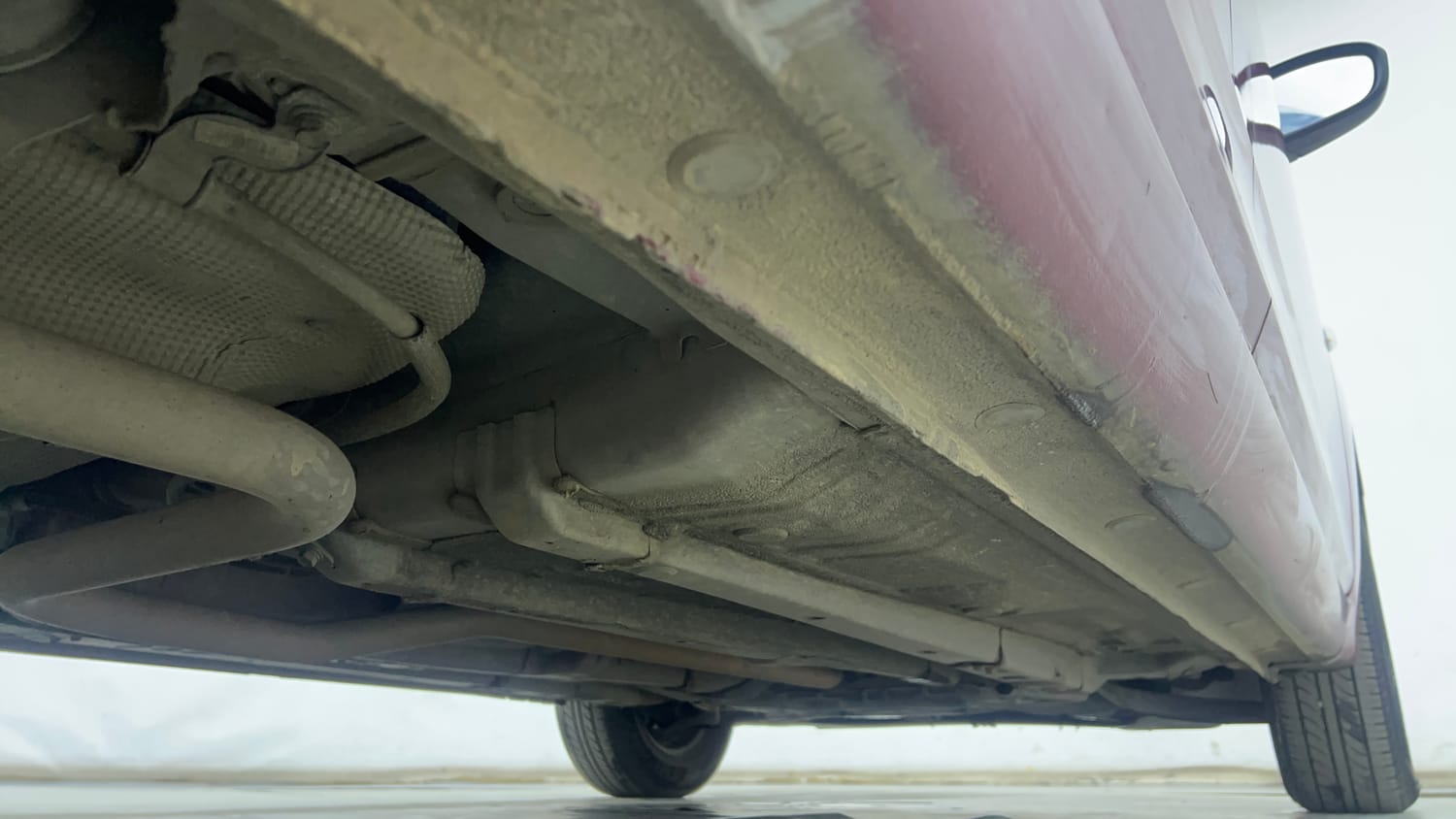 Used 2019 Hyundai Elite i20 Magna Plus 1.2 Petrol Manual extra REAR RIGHT UNDERBODY VIEW