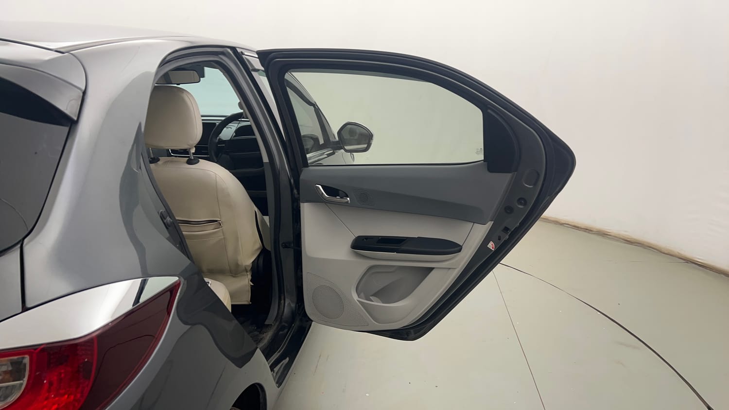 Used 2025 Tata Tiago XZ Plus Petrol Manual interior RIGHT REAR DOOR OPEN VIEW