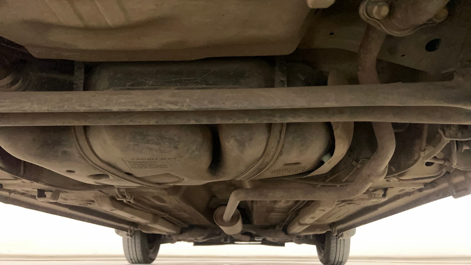 Used 2020 Maruti Suzuki Celerio VXi AMT Petrol Automatic extra REAR UNDERBODY VIEW (TAKEN FROM REAR)