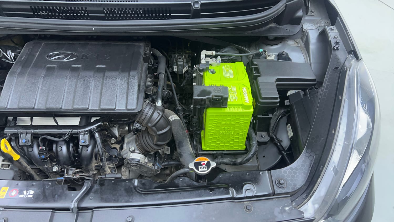 Used 2023 Hyundai Grand i10 Nios Era 1.2 Kappa VTVT Petrol Manual engine ENGINE LEFT SIDE VIEW