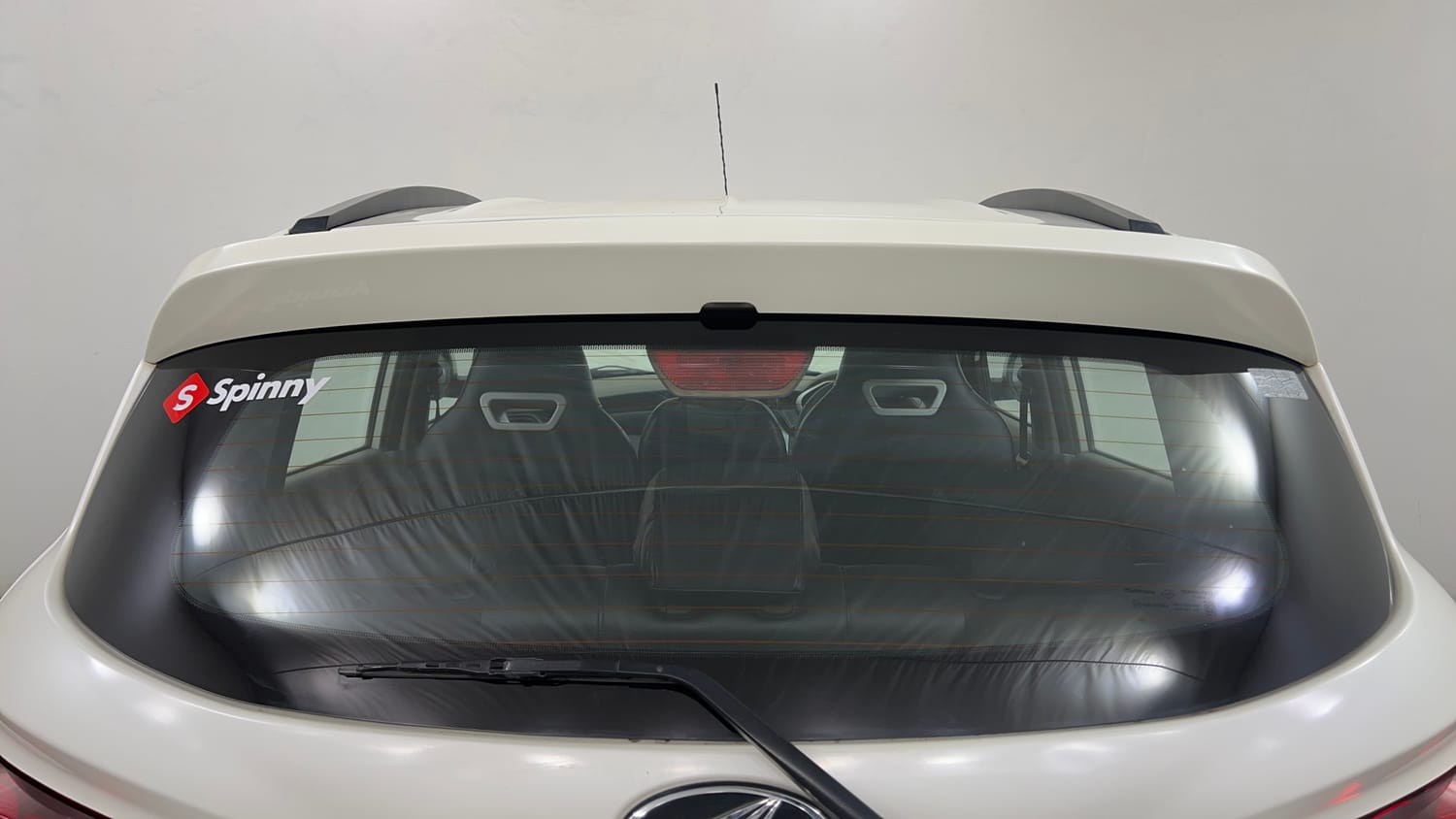 Used 2016 Mahindra KUV100 K8 6 STR Petrol Manual exterior BACK WINDSHIELD VIEW