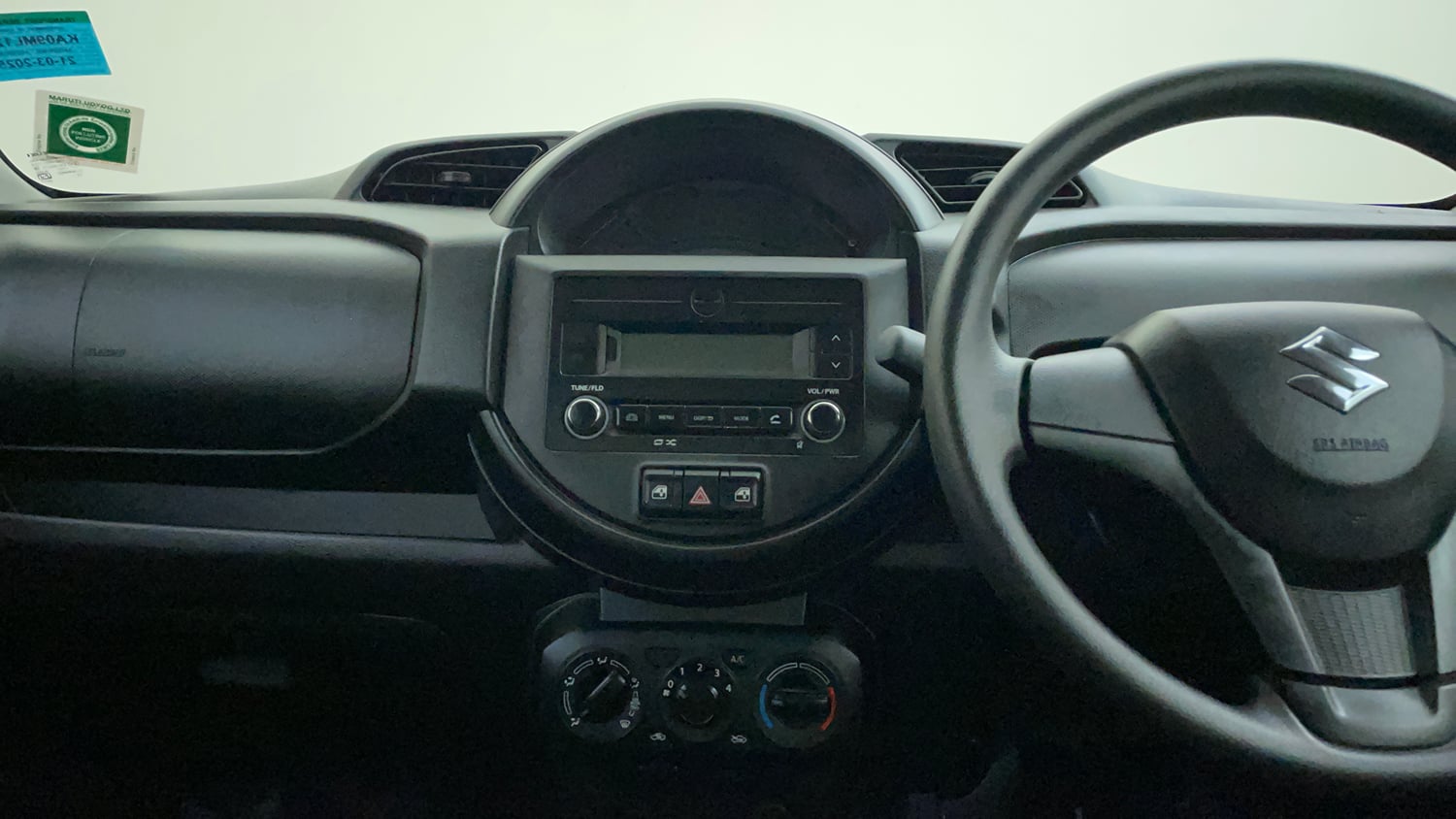 Used 2025 Maruti Suzuki S-Presso VXi (O) Petrol Manual interior MUSIC SYSTEM & AC CONTROL VIEW