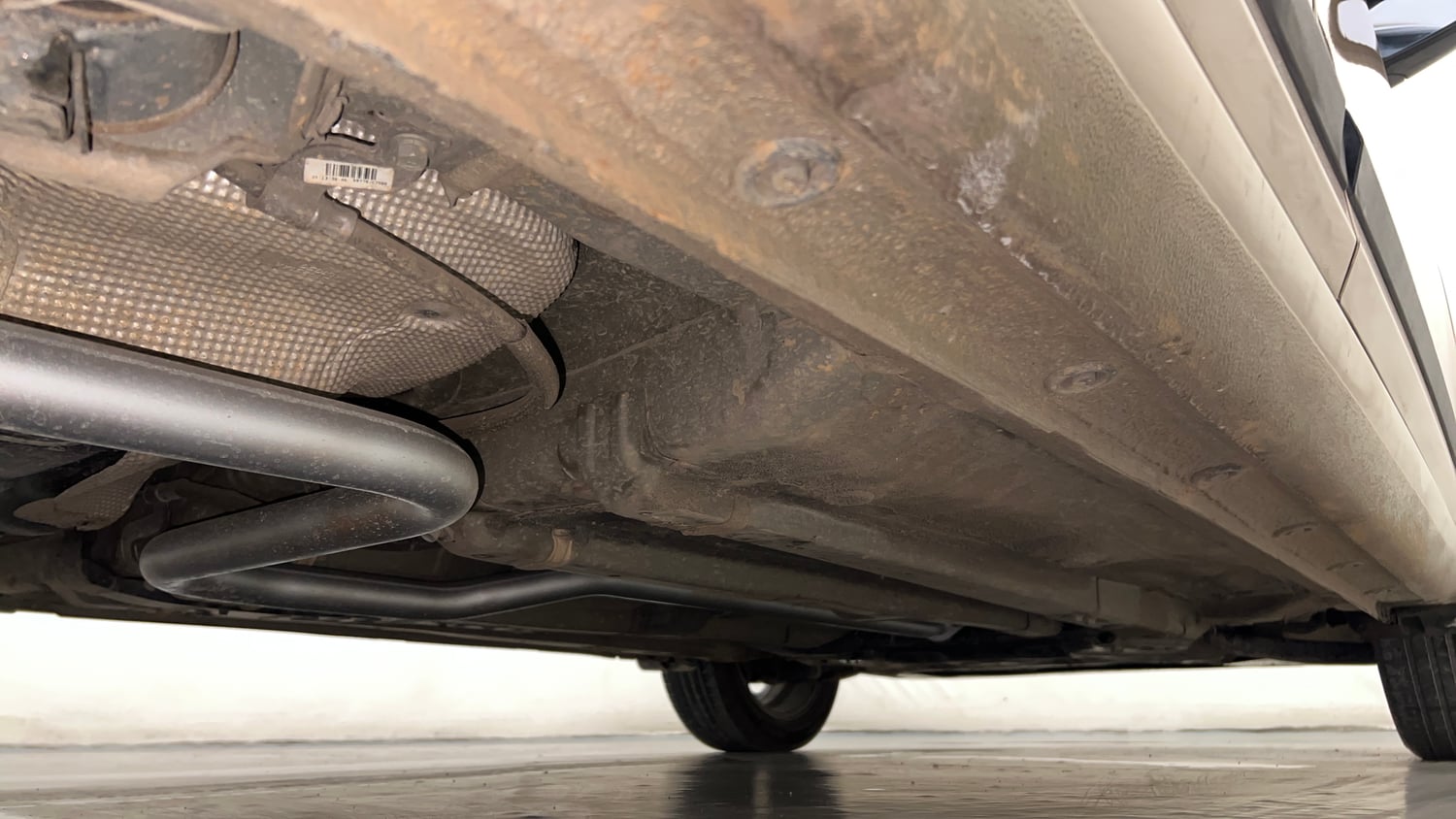 Used 2015 Hyundai Elite i20 Asta 1.2 Petrol Manual extra REAR RIGHT UNDERBODY VIEW