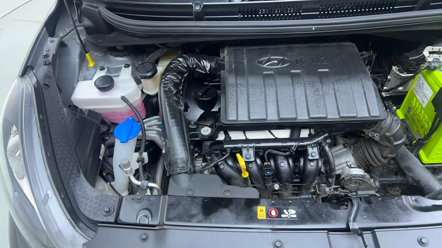Used 2023 Hyundai Grand i10 Nios Era 1.2 Kappa VTVT Petrol Manual engine ENGINE RIGHT SIDE VIEW