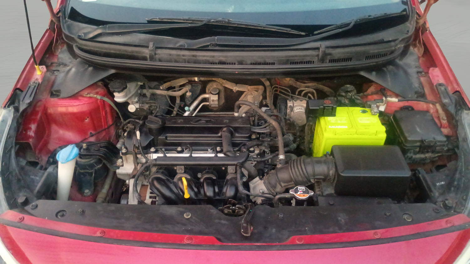 Used 2018 Hyundai Elite i20 Sportz 1.2 Petrol Manual engine ENGINE & BONNET OPEN FRONT VIEW